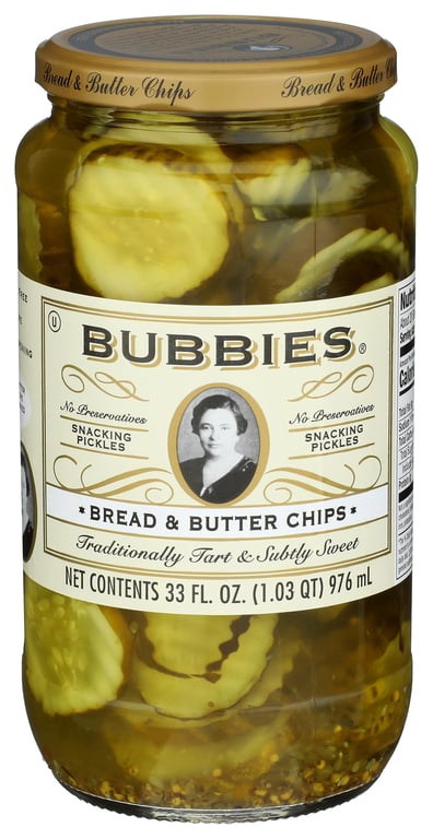 Bubbies Pickle Chips