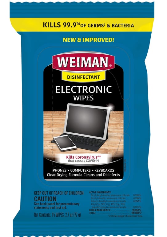 Weiman Electronic Cleaning Wipes