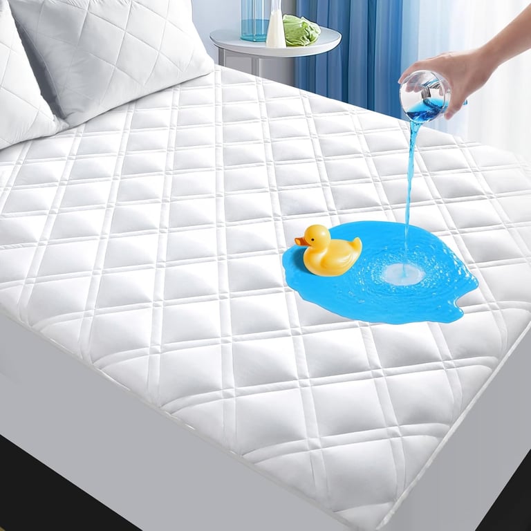 MEELUS Queen Waterproof Mattress Protector