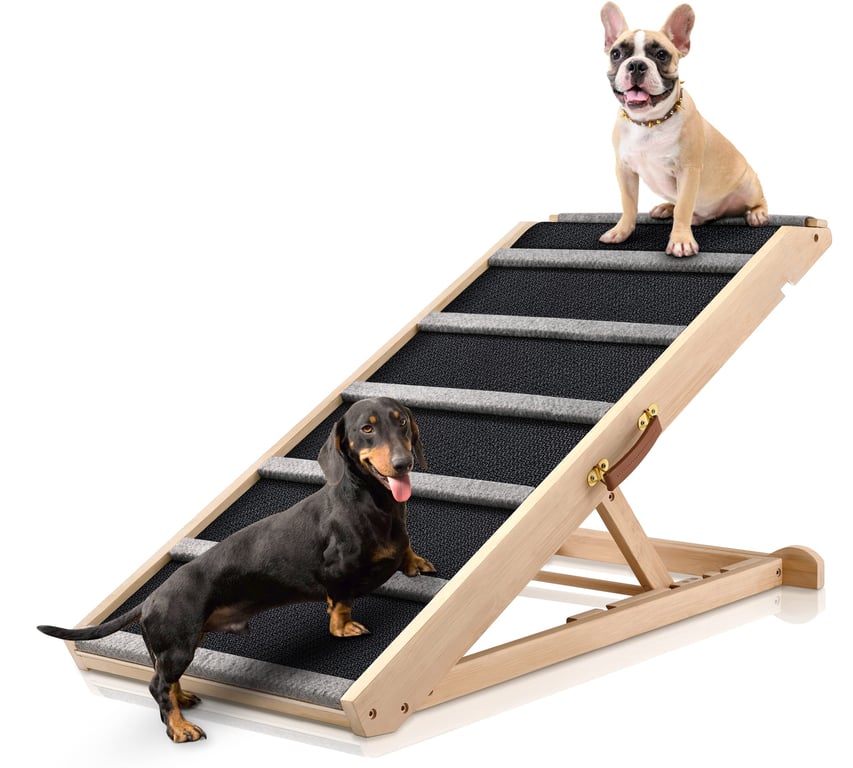 AIMSEAL 17in Foldable Dog Ramp