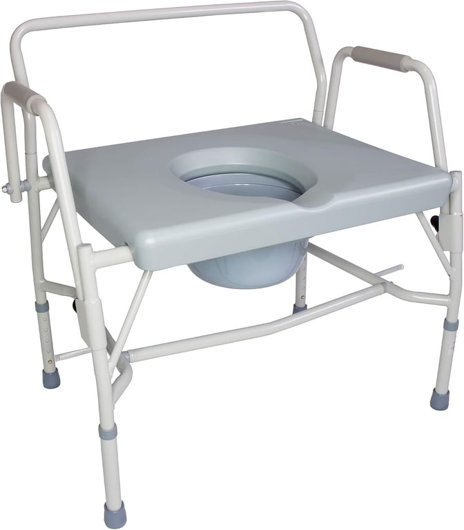 DMI Drop Arm Commode