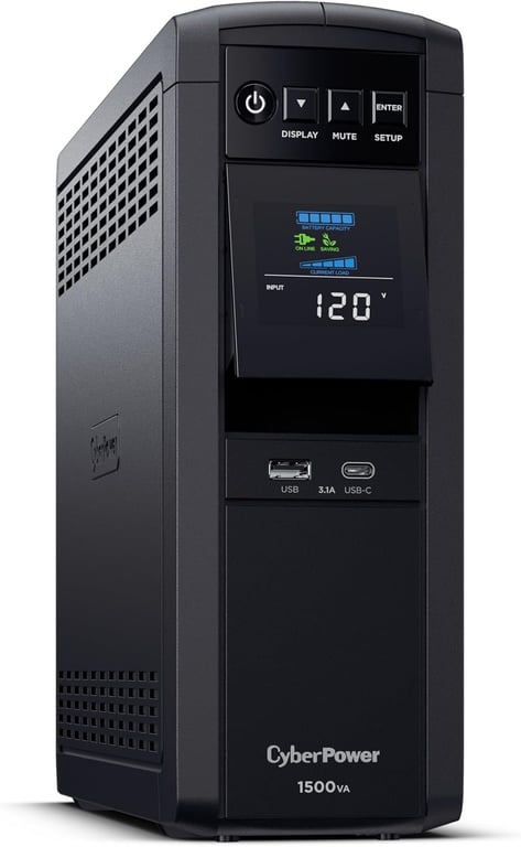 CyberPower CP1500PFCLCD PFC Sinewave UPS Battery Backup and Surge Protector