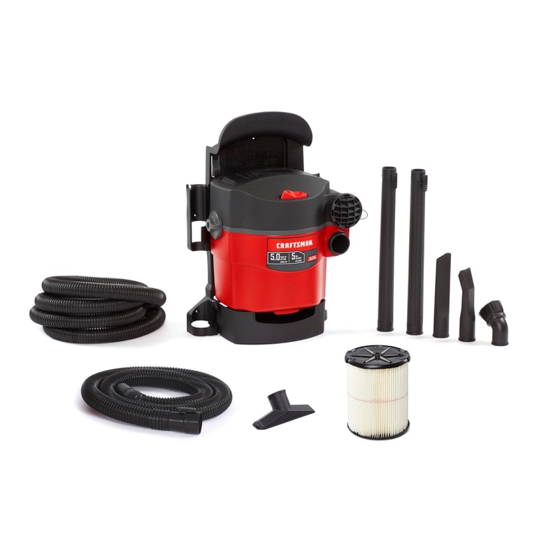 CRAFTSMAN 5 Gal 5.0 Peak HP Wet/Dry Vac