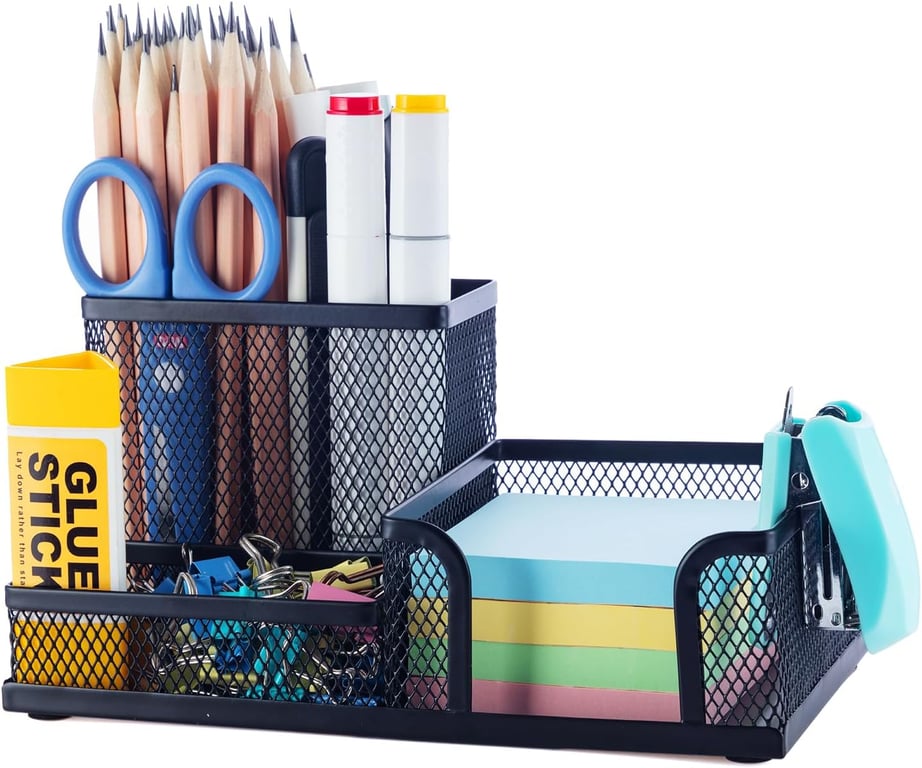 M&amp;G Mesh Pen Holder Organizer