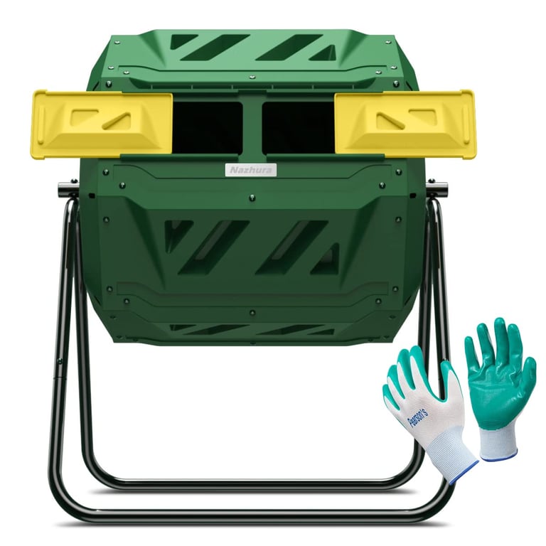 Nazhura Dual Chamber Compost Tumbler