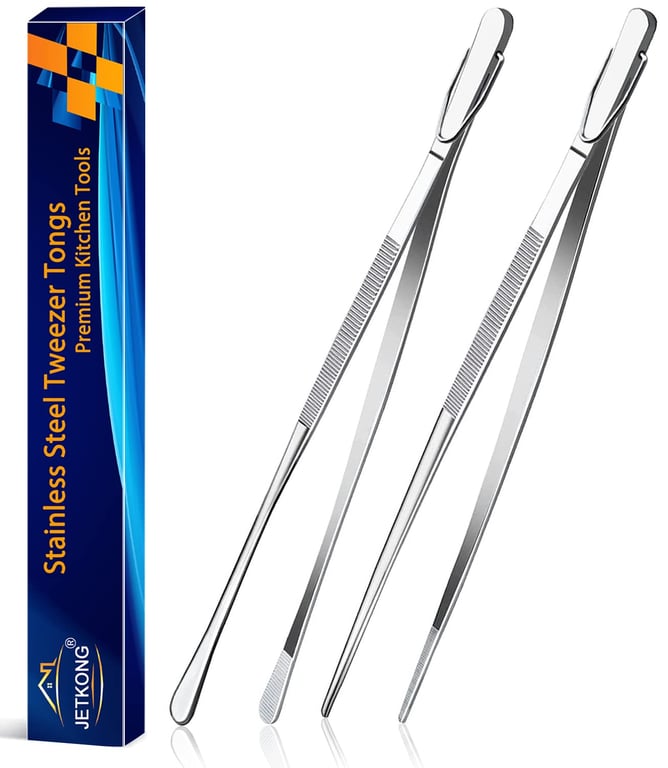 JETKONG Kitchen Tweezers