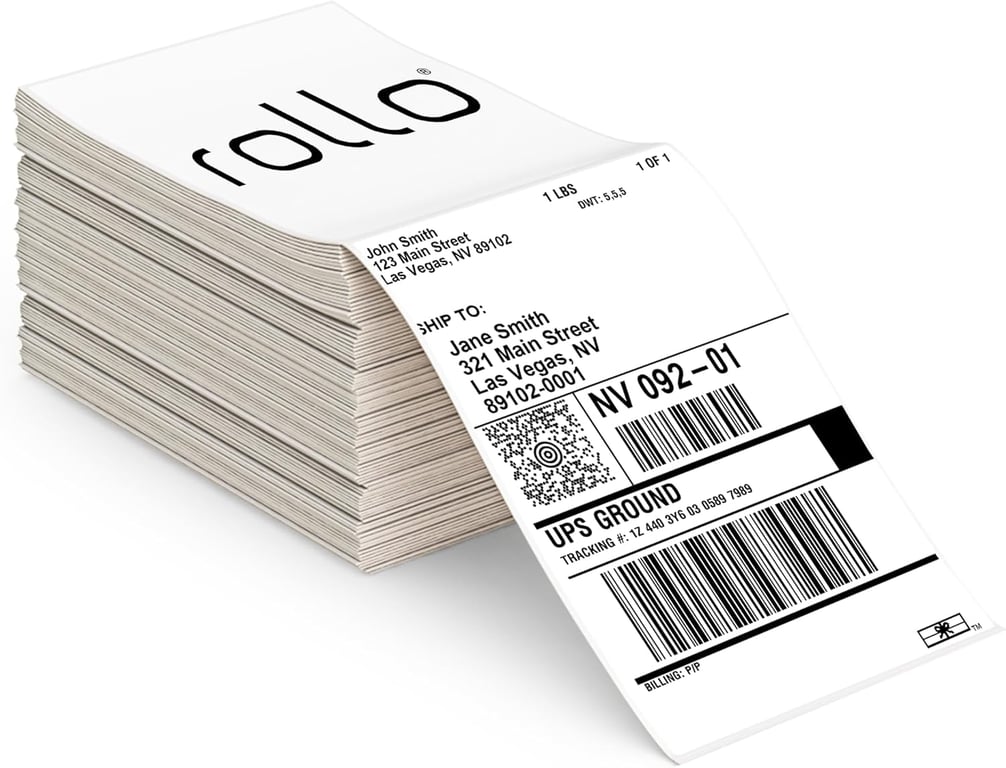 Rollo 4x6 Thermal Shipping Labels