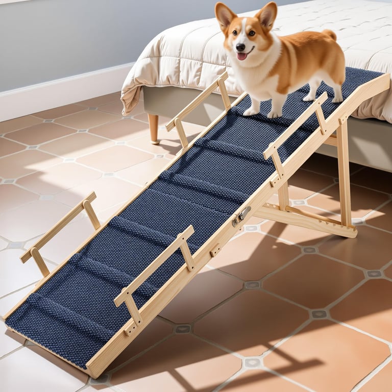 Tsukiko Dog Ramp with Rails