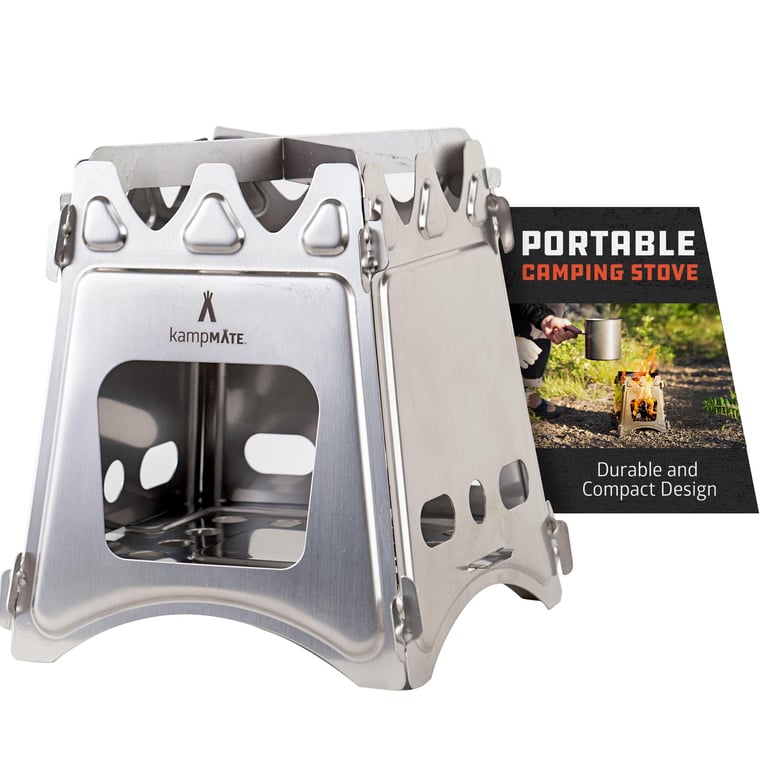 kampMATE Foldable Wood Stove