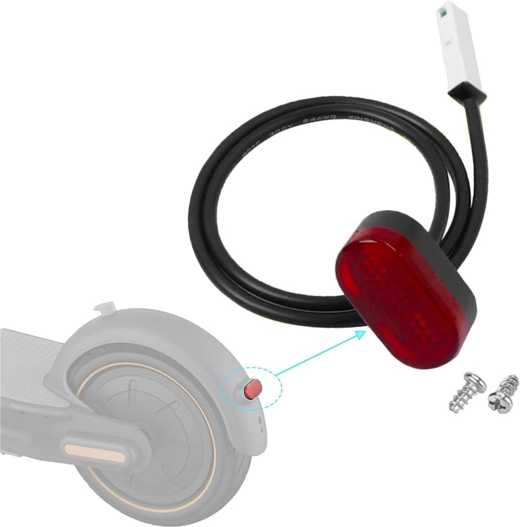 Generic Electric Scooter Rear Tail Light