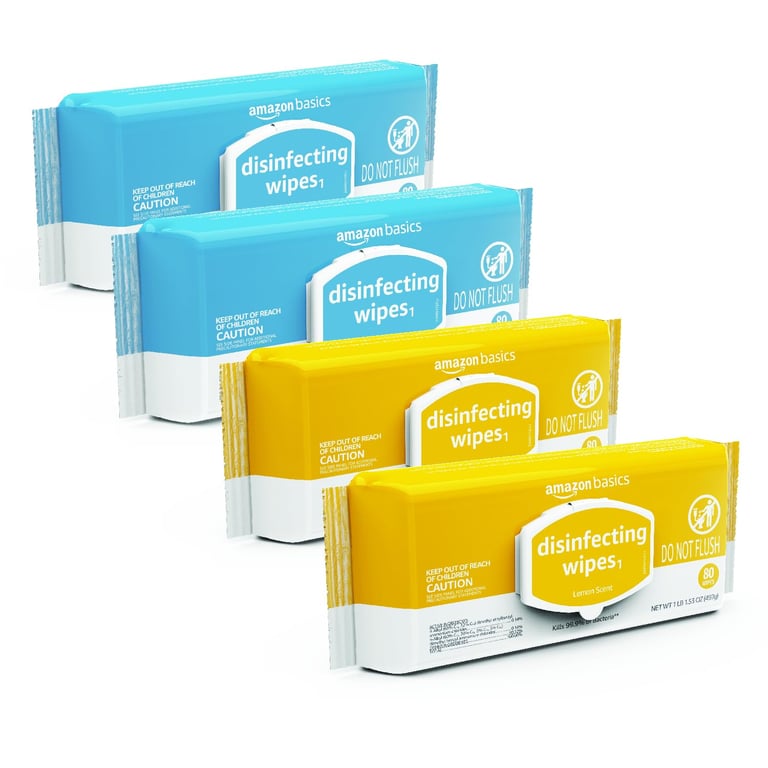 Amazon Basics Disinfecting Wipes