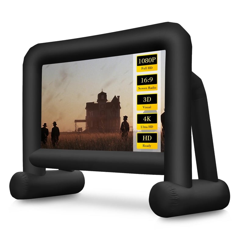 Popblow 16‑ft Inflatable Movie Screen