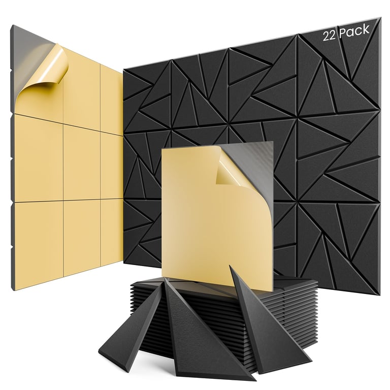 ROOME Self‑Adhesive Acoustic Panels
