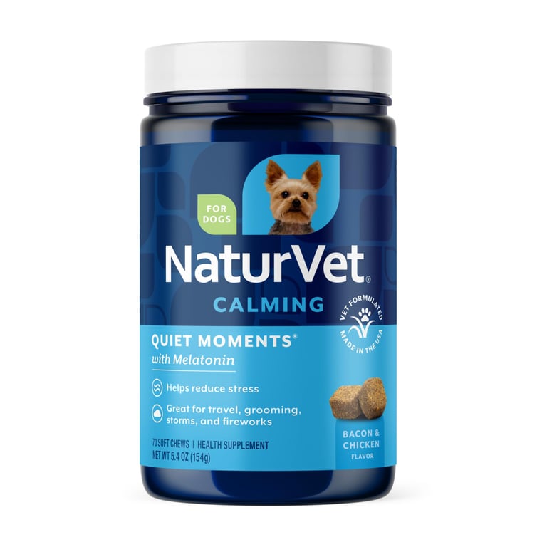 NaturVet Quiet Moments Calming Dog Chews