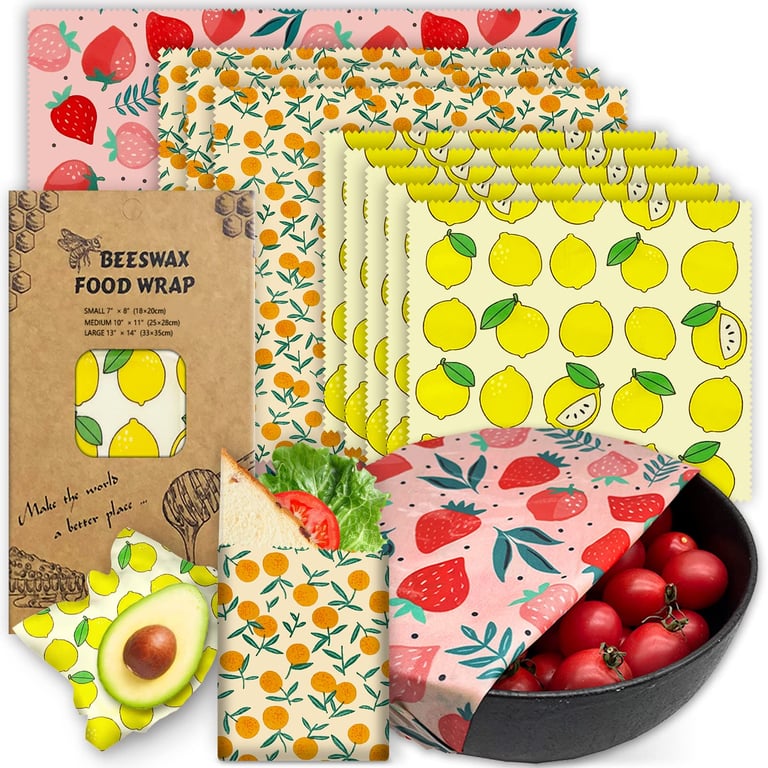 PICcircuit Reusable Beeswax Wraps 9‑Pack