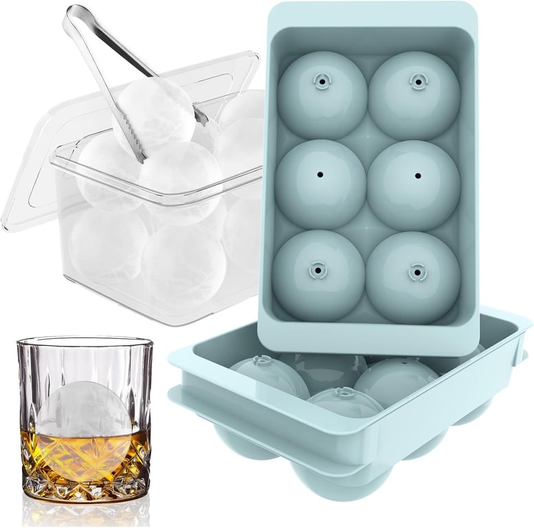 WIBIMEN Large Ice Sphere Molds