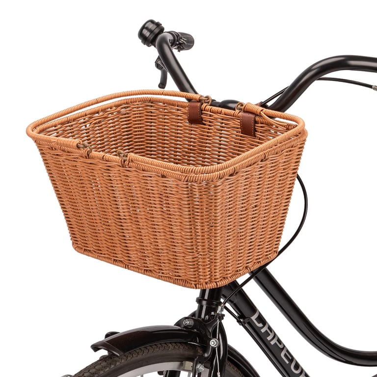CXWXC Wicker Bike Basket