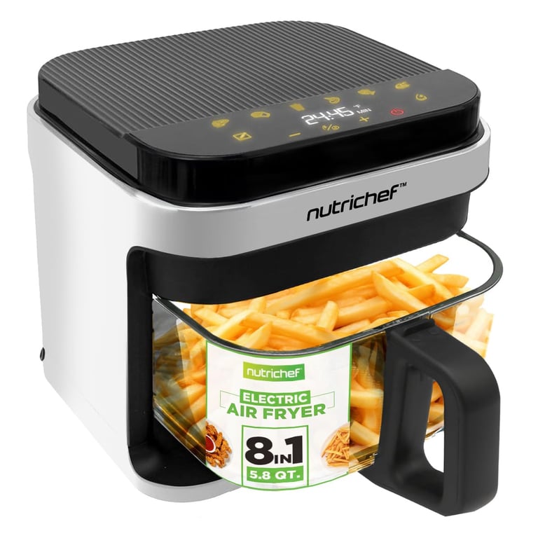 NutriChef 5.8 Qt Air Fryer