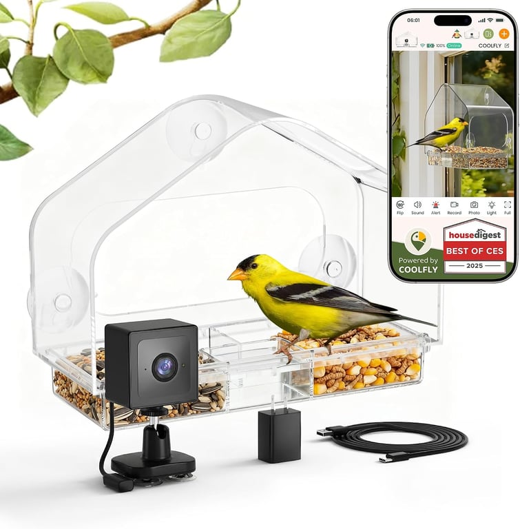 RichBird Window Bird Feeder