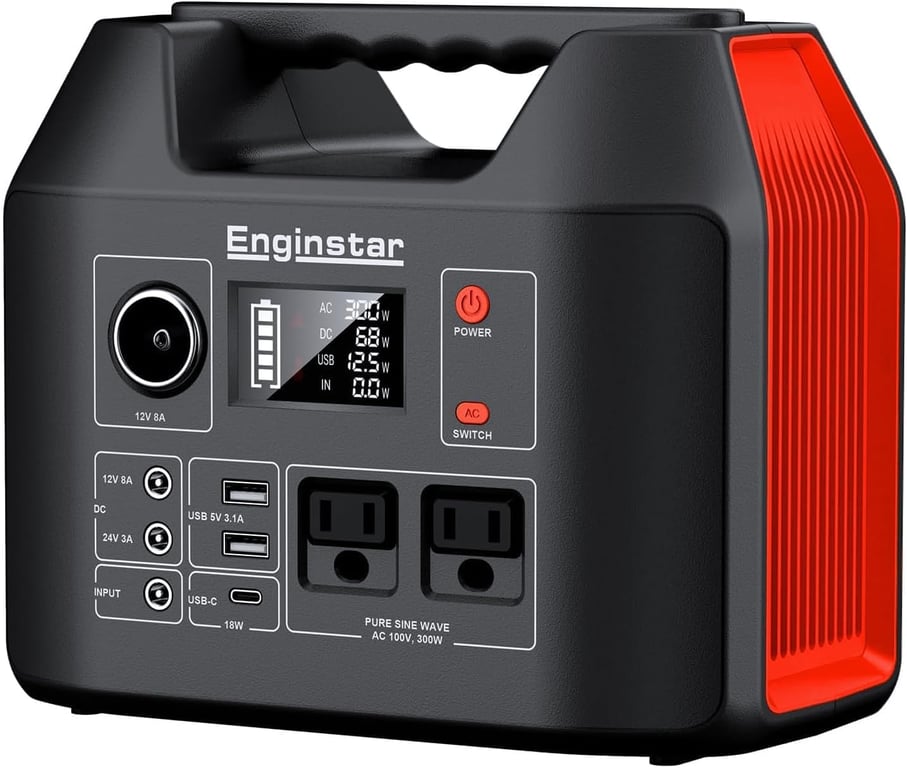 EnginStar 300W Portable Power Station