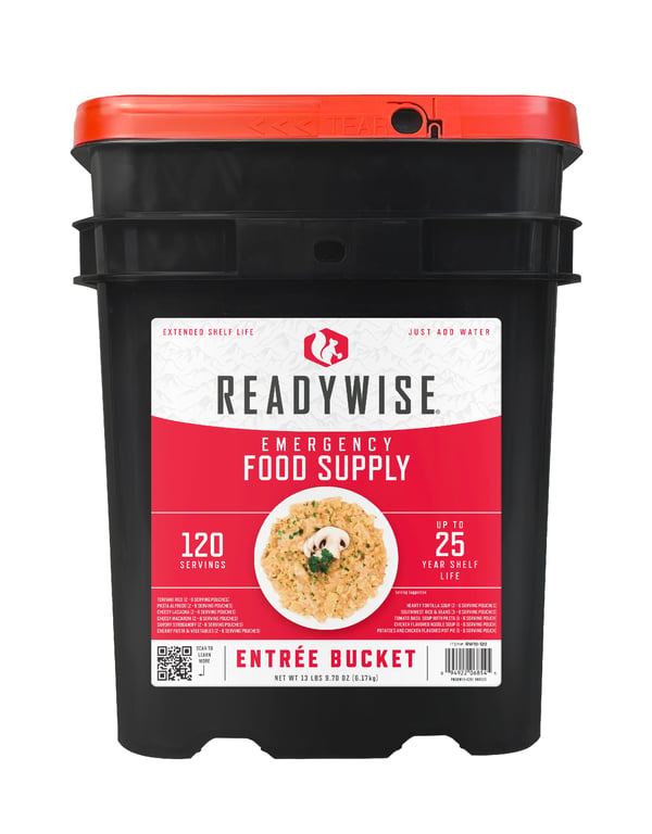 ReadyWise 120‑Serving Food Bucket