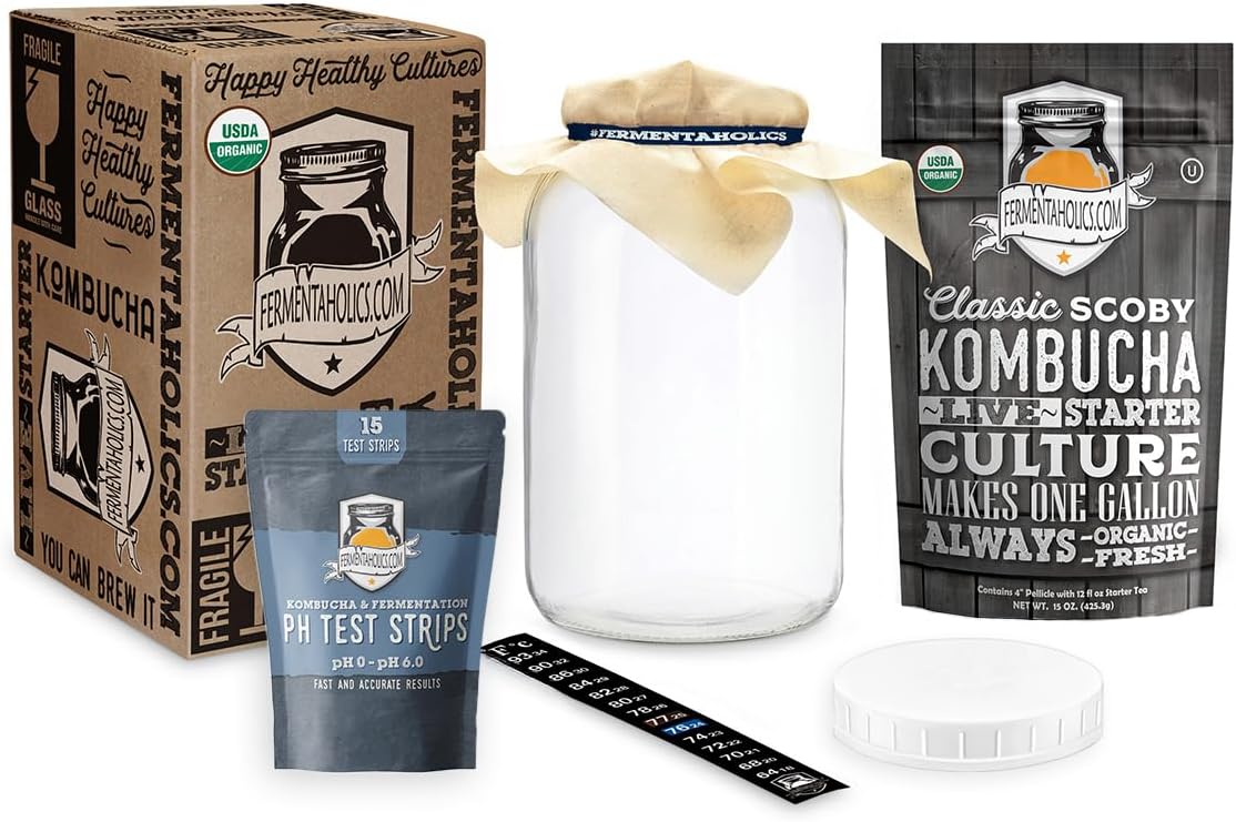 Fermentaholics Kombucha Essentials Kit