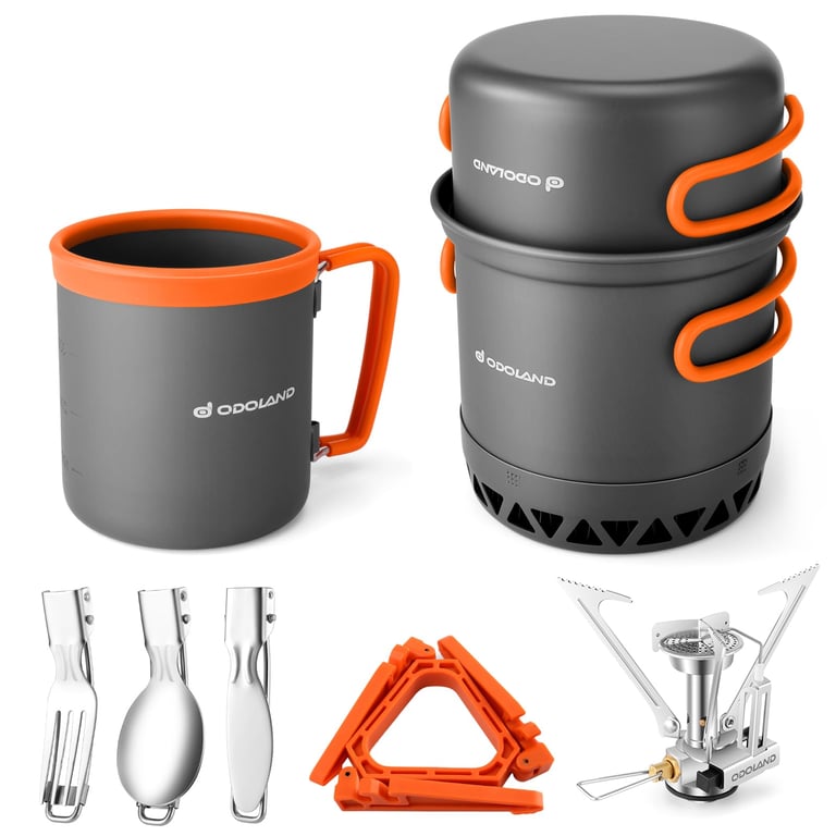 Odoland Heat‑Exchanger Camping Cookset