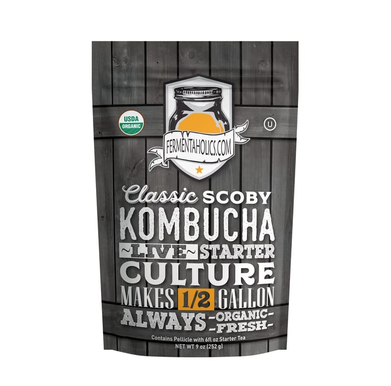 Fermentaholics Kombucha SCOBY Kit