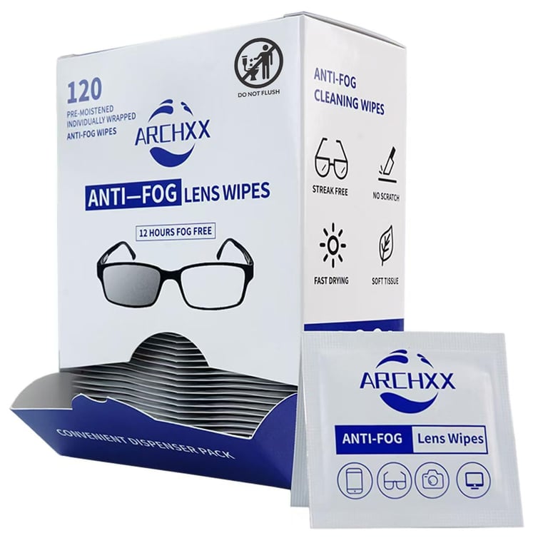 ARCHXX Anti-Fog Lens Wipes