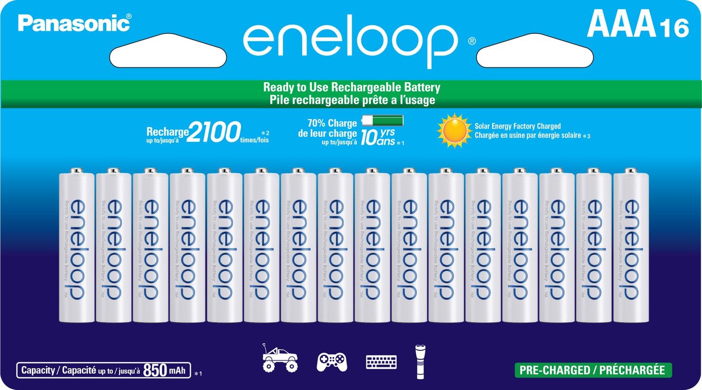 Panasonic eneloop AAA Batteries