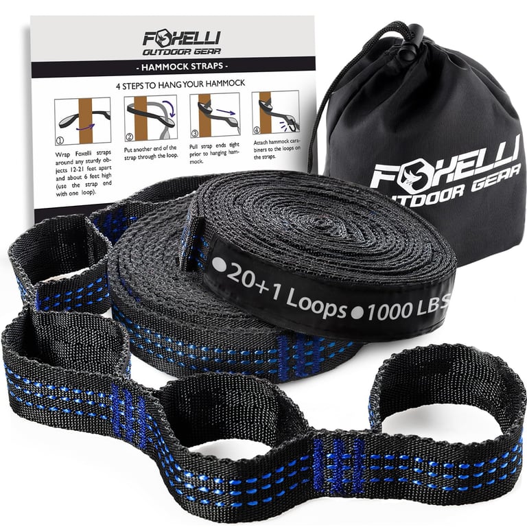 Foxelli XL Hammock Straps