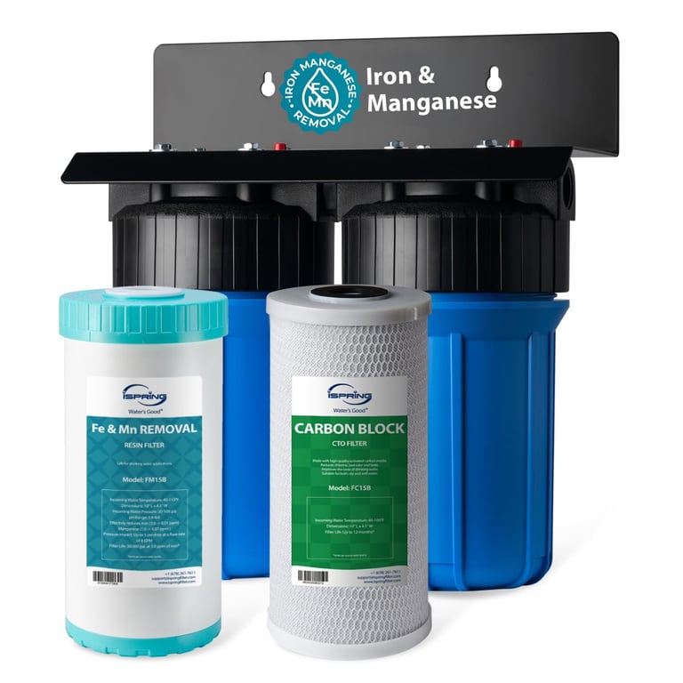 iSpring 2‑Stage Whole House Filter