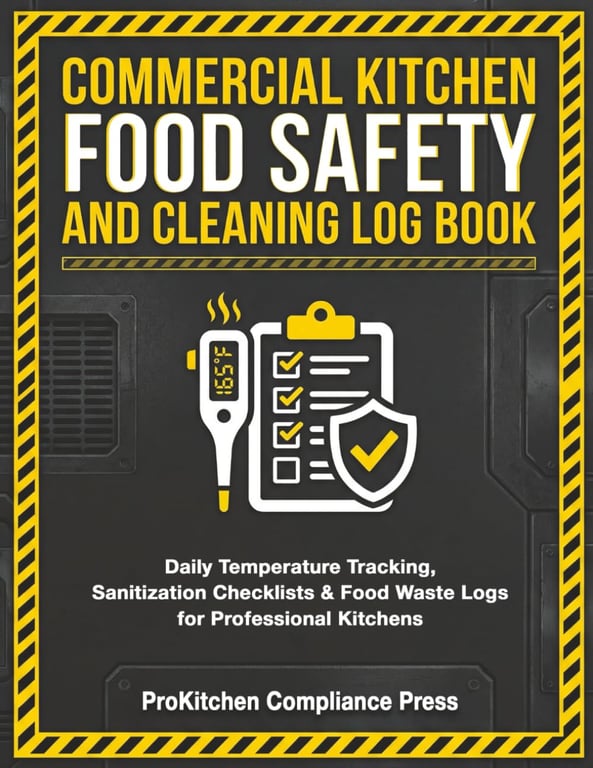 ProKitchen Food Safety Log Book