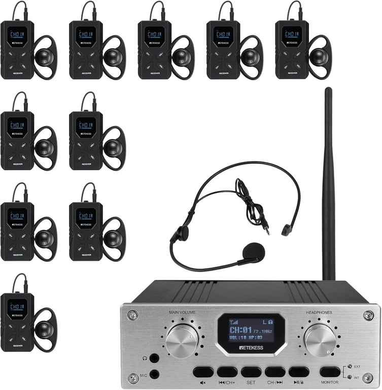 Retekess TT119 Assistive Listening System