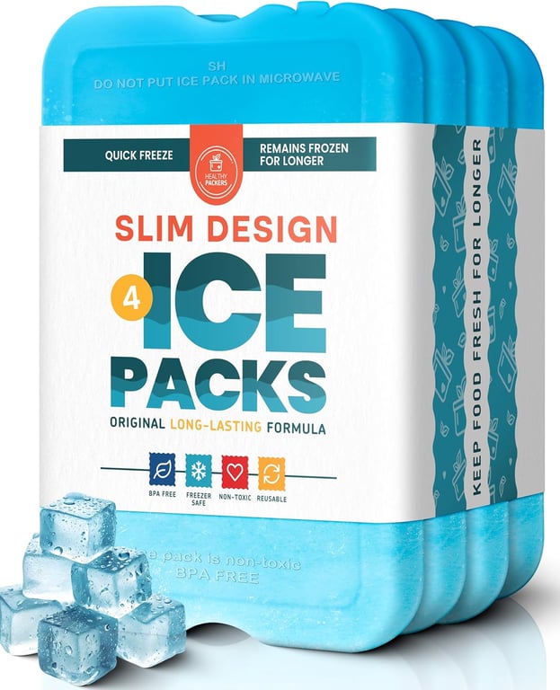 Healthy Packers Slim Cooler Ice Packs