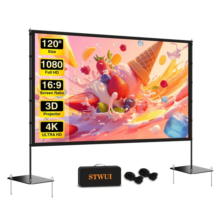 STWUI Outdoor Projector Screen