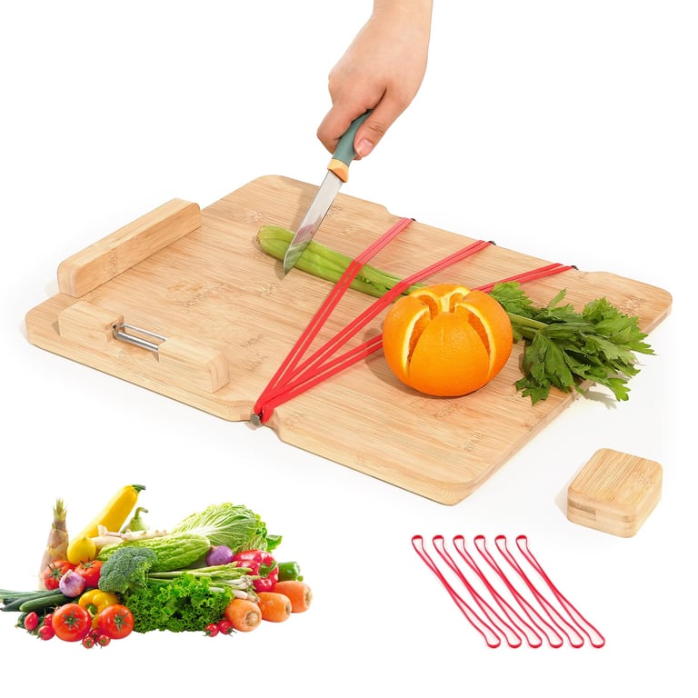 Adaptive One‑Handed Cutting Board