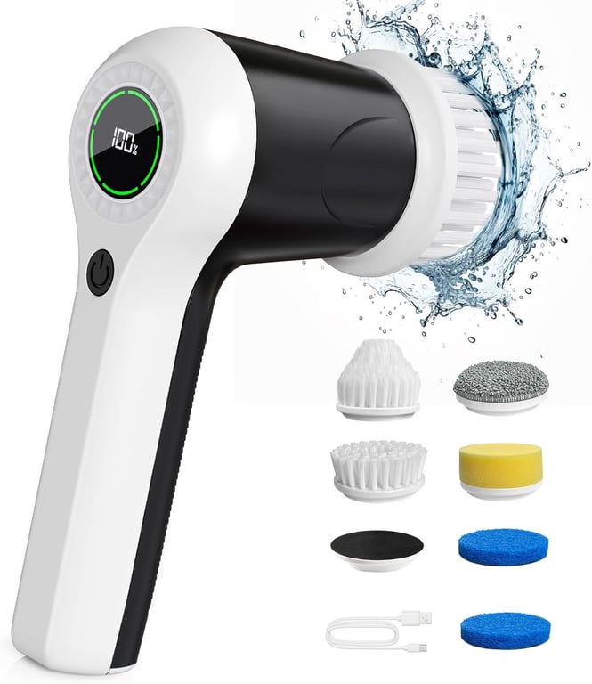 PUFTEM Electric Spin Scrubber