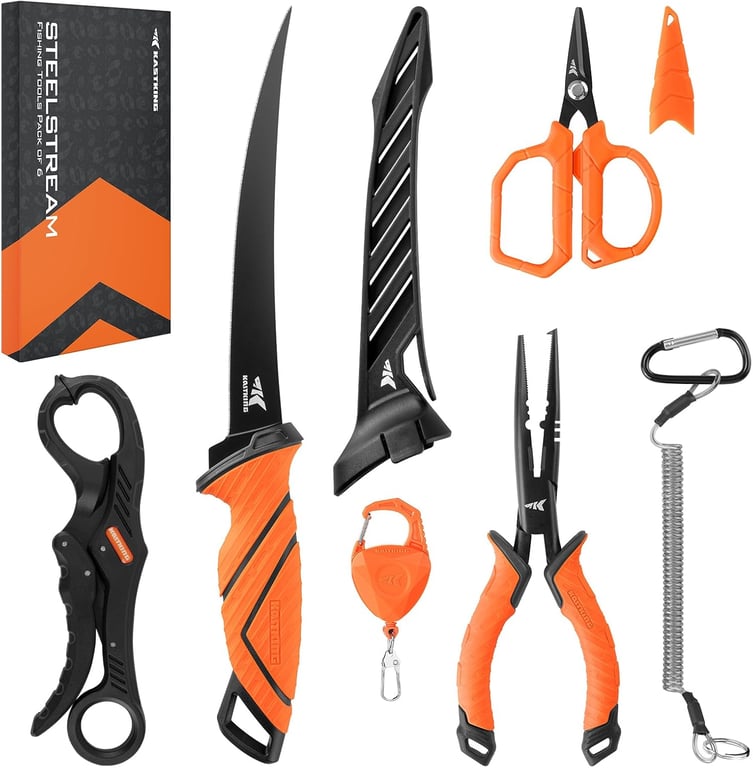 KastKing 6‑Piece Fishing Tool Kit