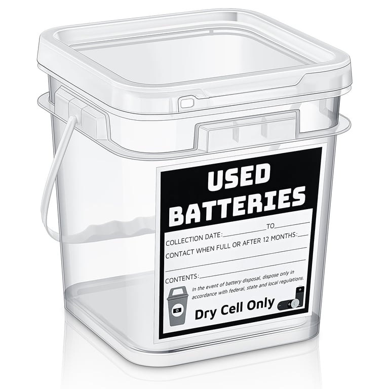 Baderke Battery Recycling Container