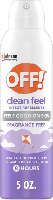 OFF! Clean Feel Picaridin Bug Spray
