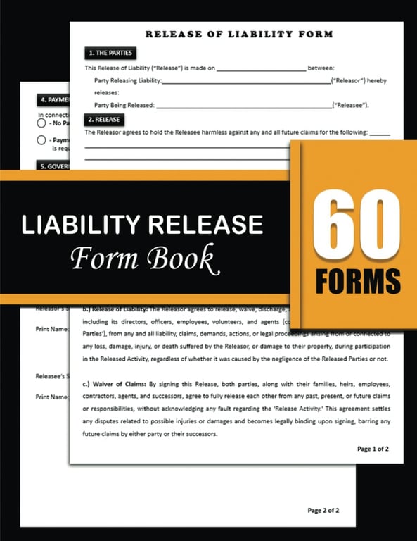 Amanda V. Antone Liability Release Forms