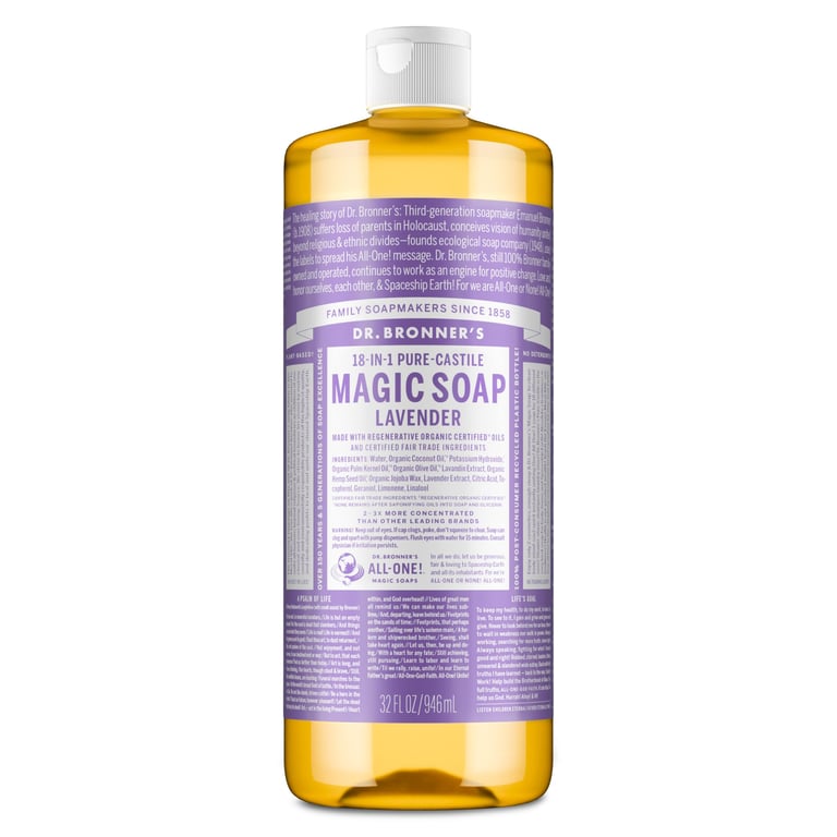Dr. Bronner's Lavender Liquid Soap
