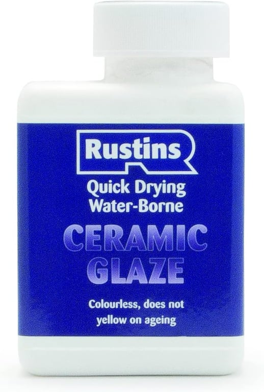 Rustins Acrylic Ceramic Glaze Clear 250ml