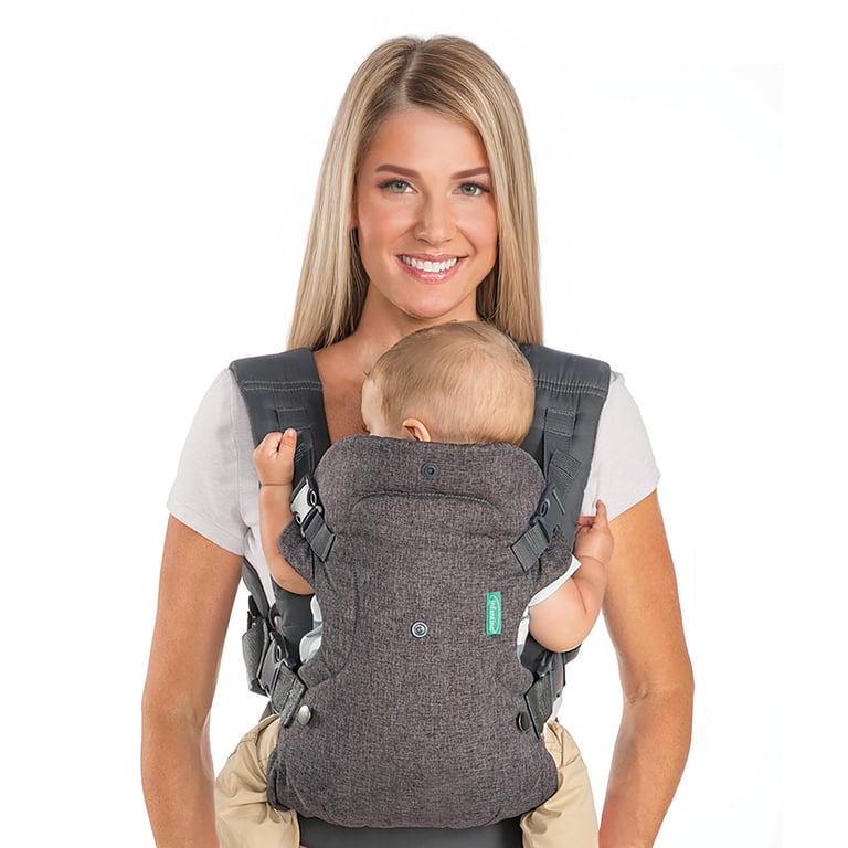Infantino Flip 4-in-1 Baby Carrier (Gray)
