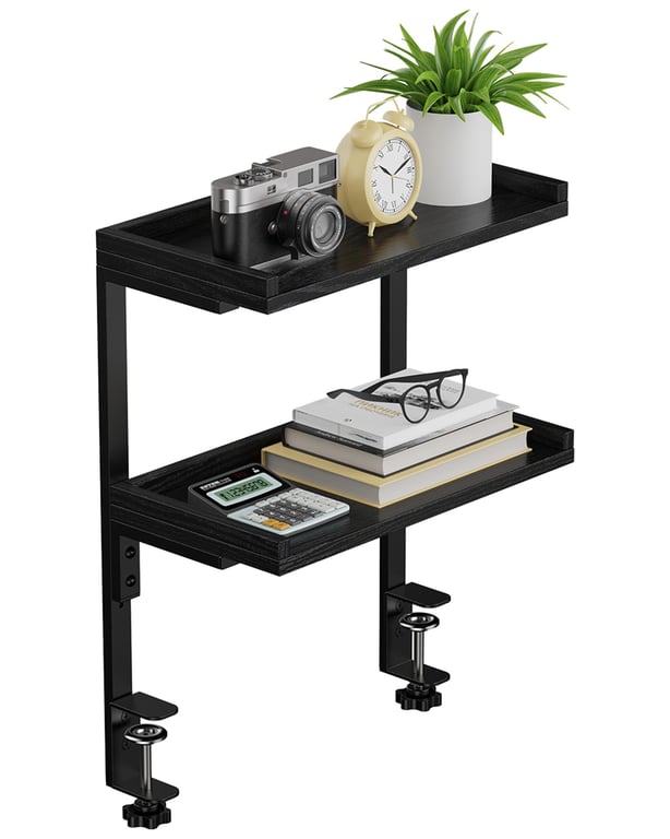 ART‑GIFTREE 2‑Tier Clamp Desk Shelf