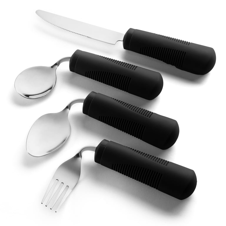 Special Supplies Black Weighted Utensils Set