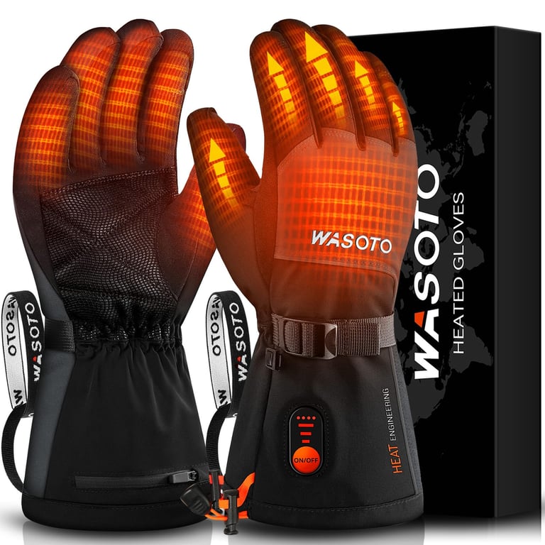 Wasoto Heated Ski Gloves