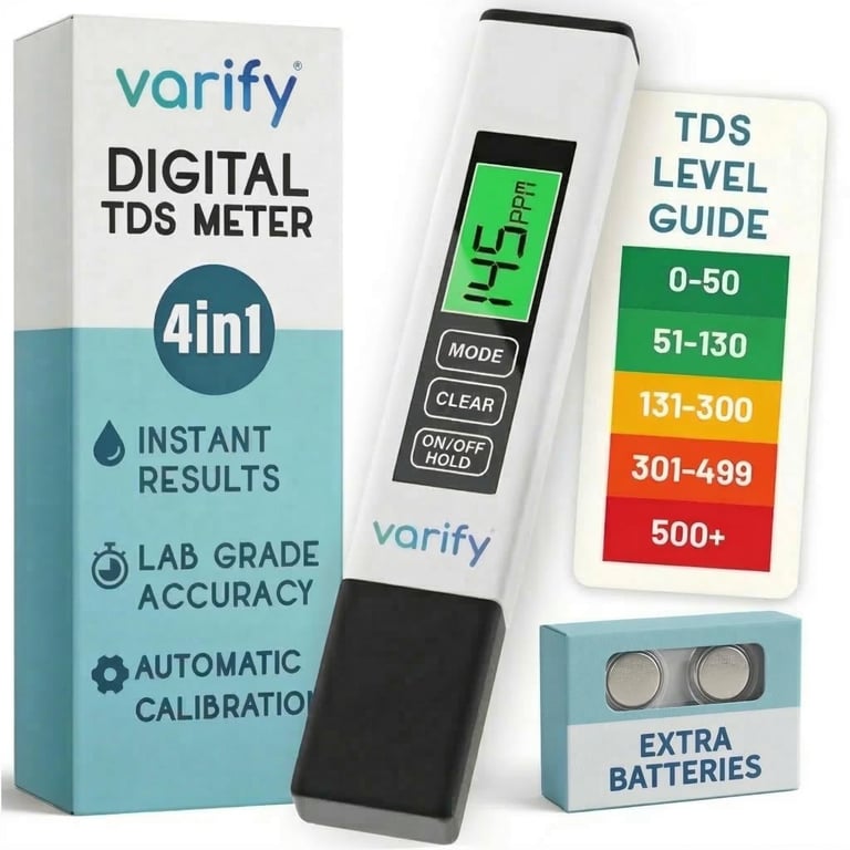 Instant 4‑in‑1 TDS Meter