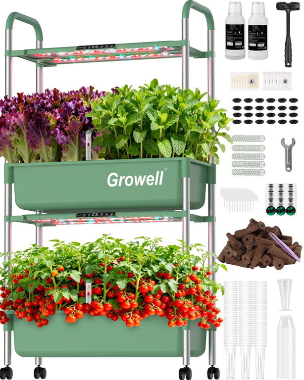 Growell Indoor Hydroponics Garden Kit